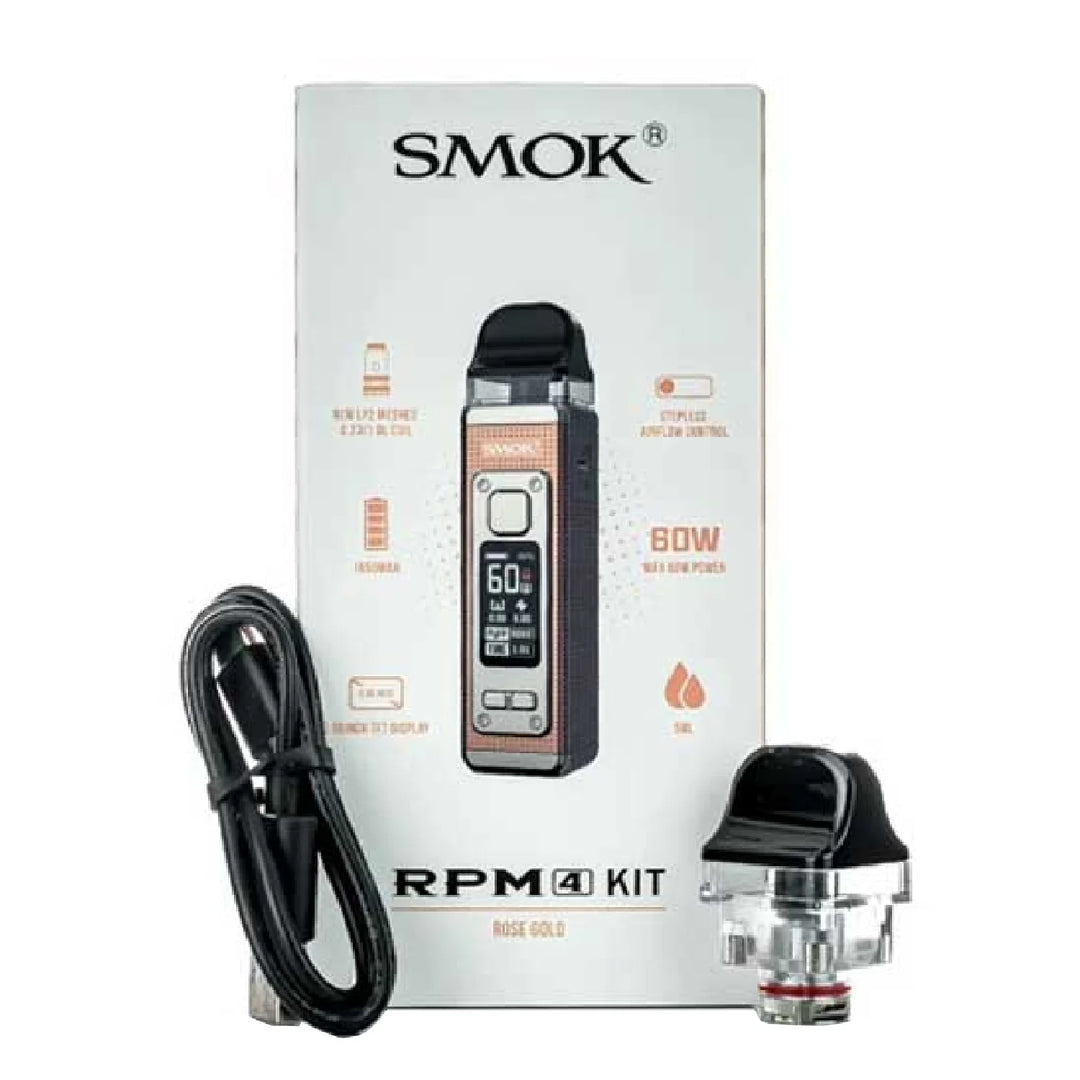 Smok RPM 4 Pod E-Cigarette Set, 60 W Rose Gold