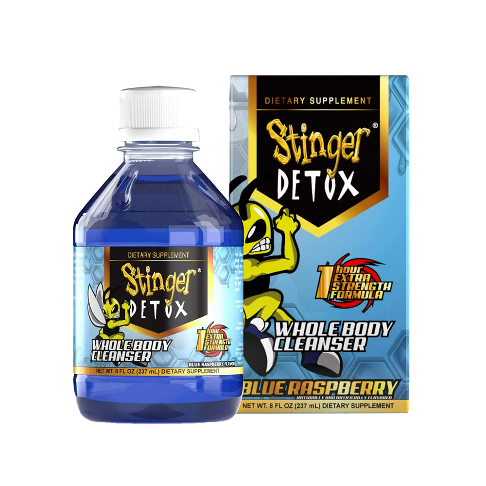 Stinger Detox 1HR Whole Body Cleanser BlueRaspberry