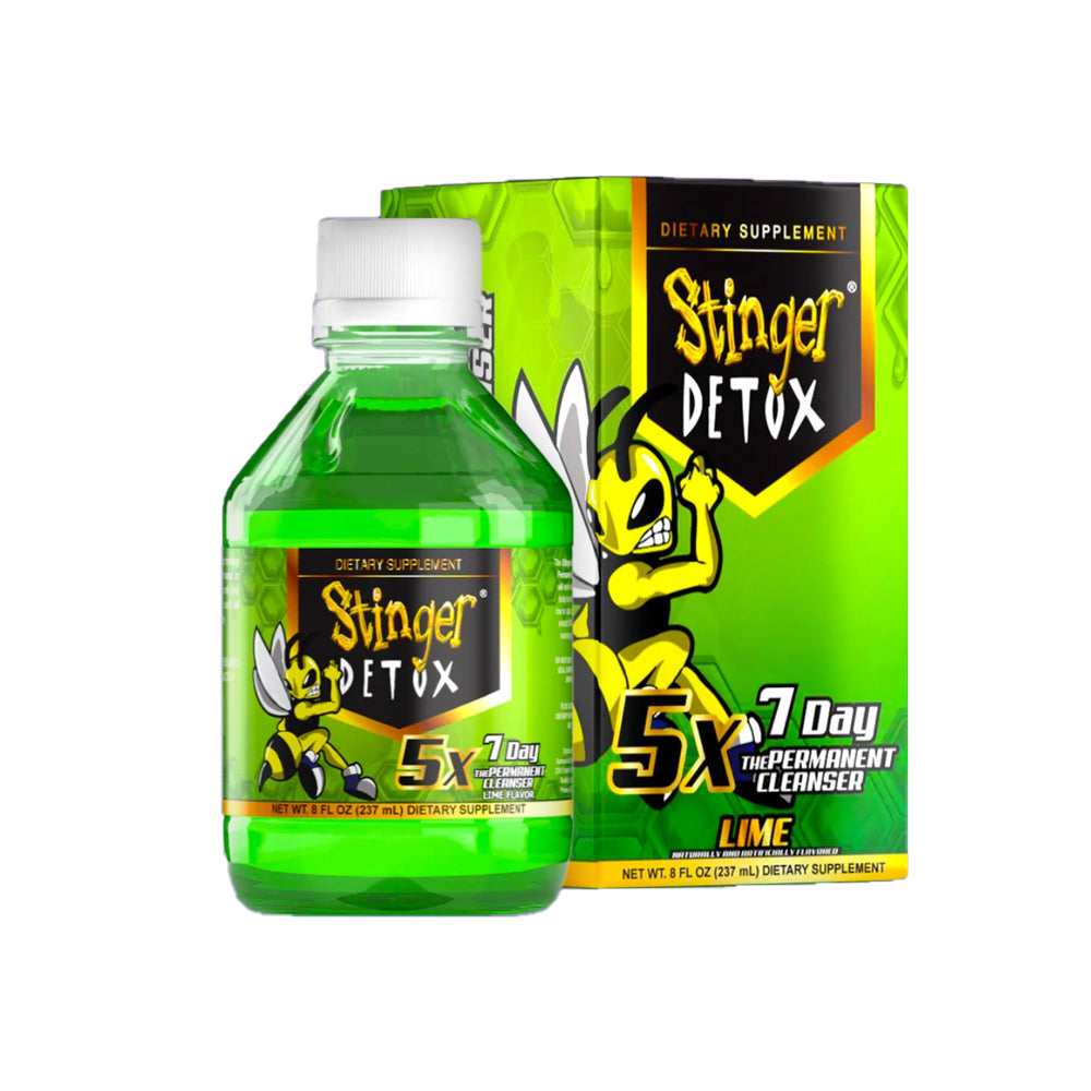 Stinger Detox 5x7 Days Permanent Cleanser Lime