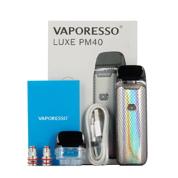 Vaporesso LUXE PM40 Pod Mod Kit Silver