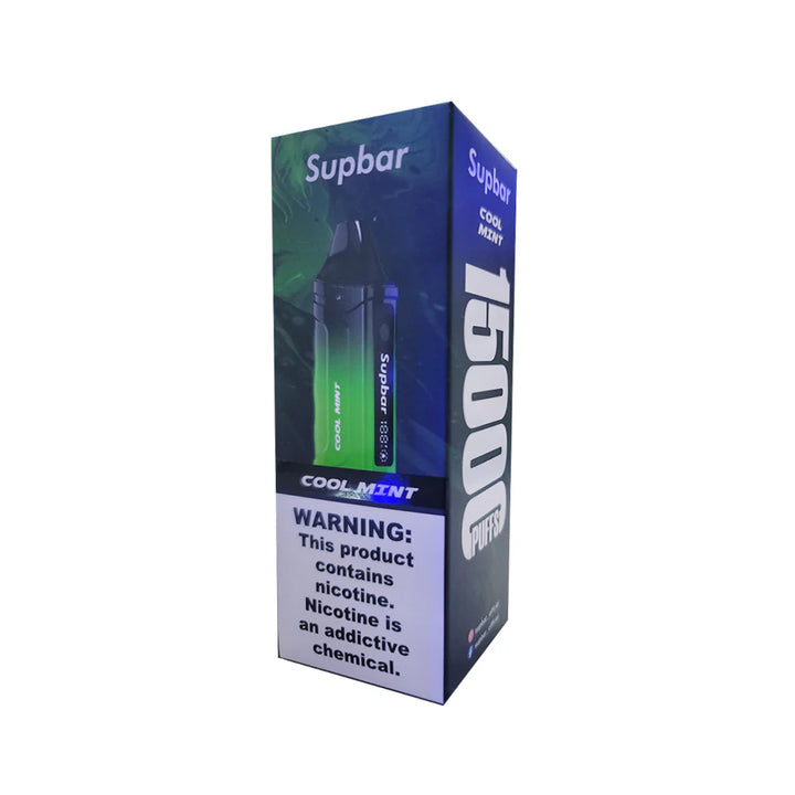 Supbar 15000 Puffs Disposable Vape Pod Box