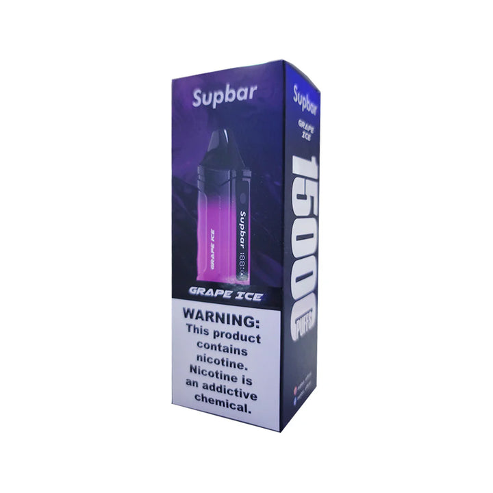 Supbar 15000 Puffs Disposable Vape Pod Box