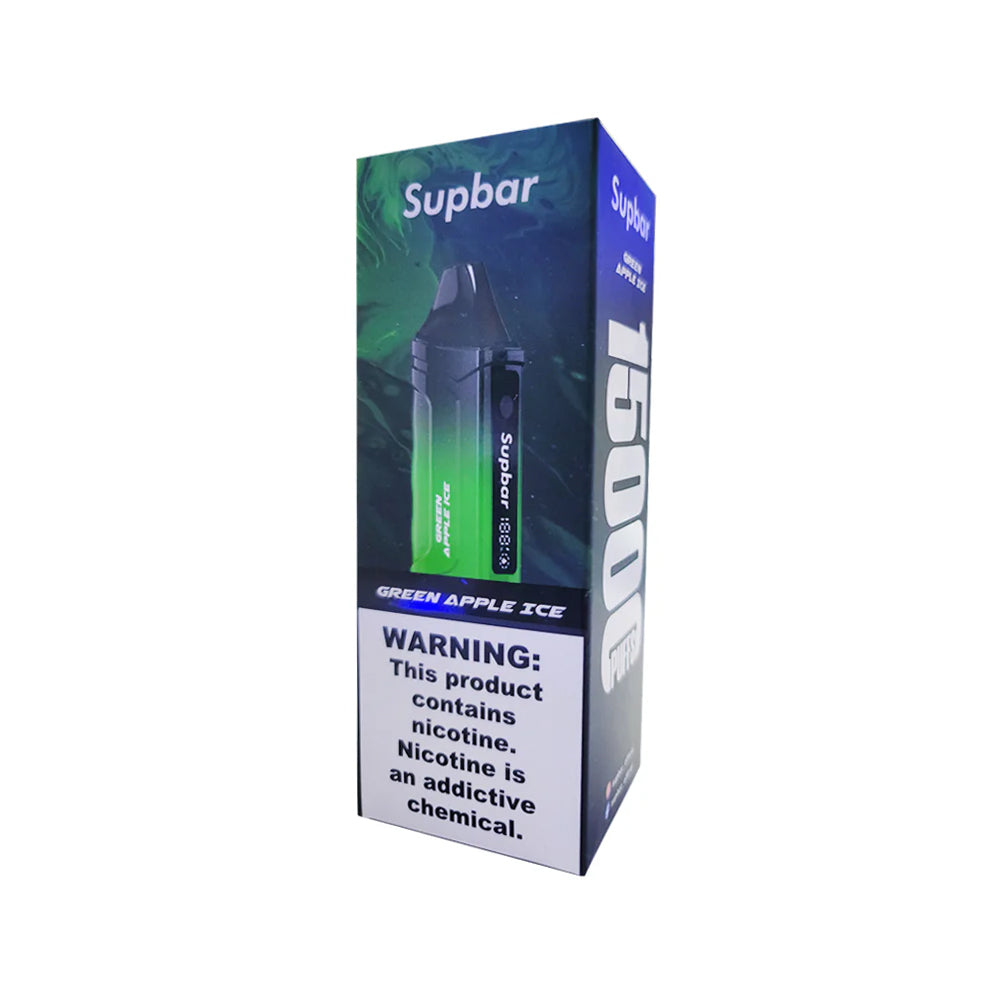 Supbar 15000 Puffs Disposable Vape Pod Box