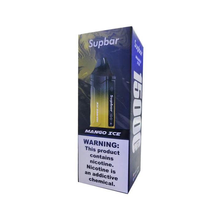 Supbar 15000 Puffs Disposable Vape Pod Box