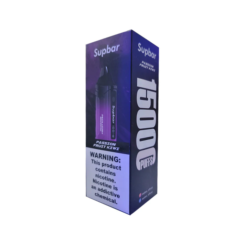 Supbar 15000 Puffs Disposable Vape Pod Box